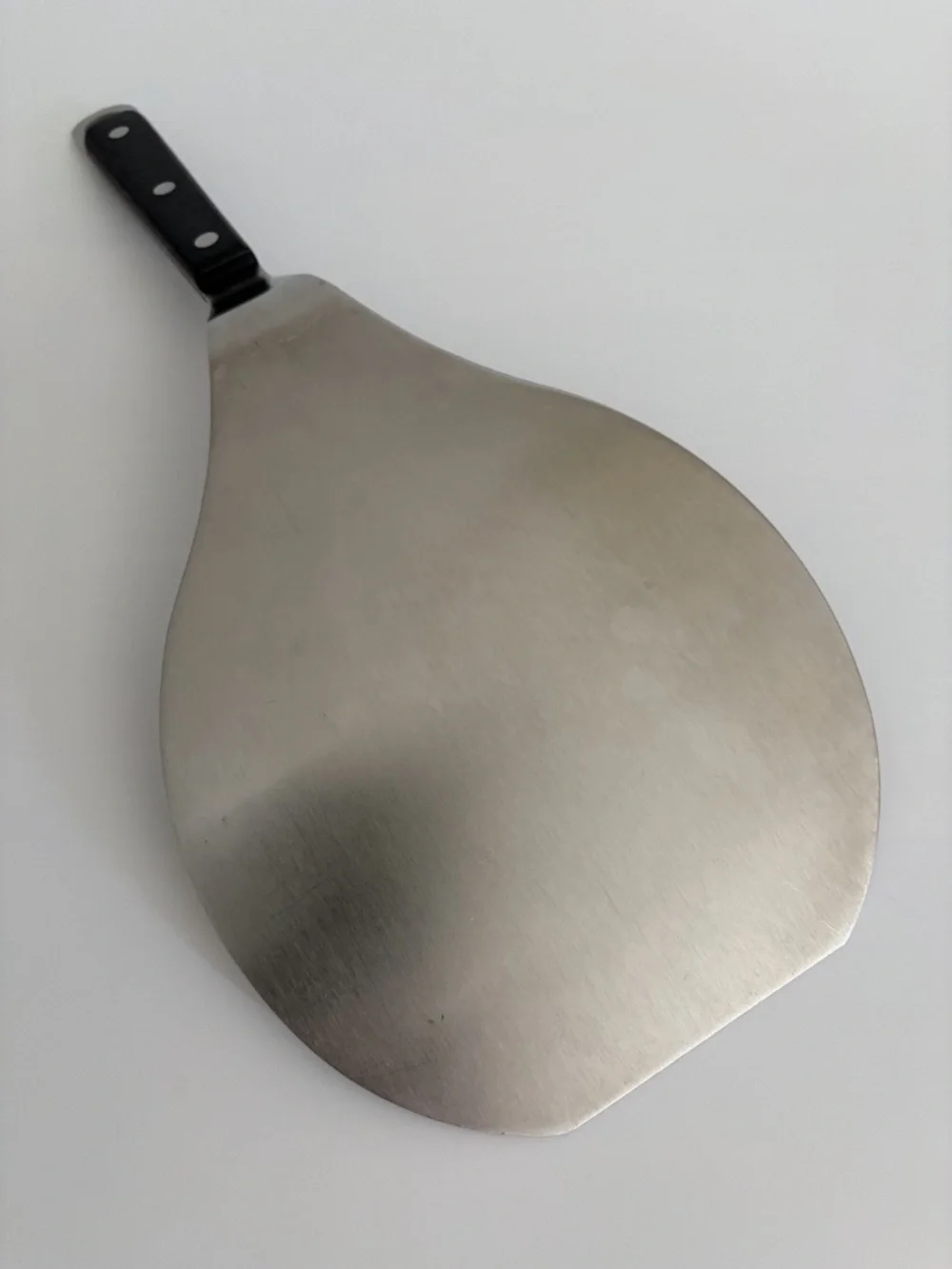 Fox Run Oversized Cookie Spatula Stainless Steel Black Handle 6.25